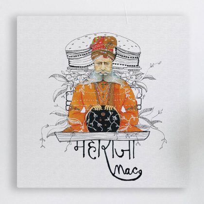 maharaja mac wall art
