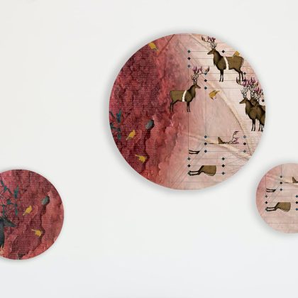 Ocean Round art set