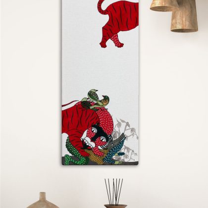 Head and Body Canvas Art