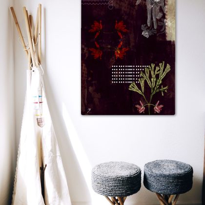 XL Aubergine Art