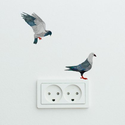 Messenger Of Love Easy Wall Decals