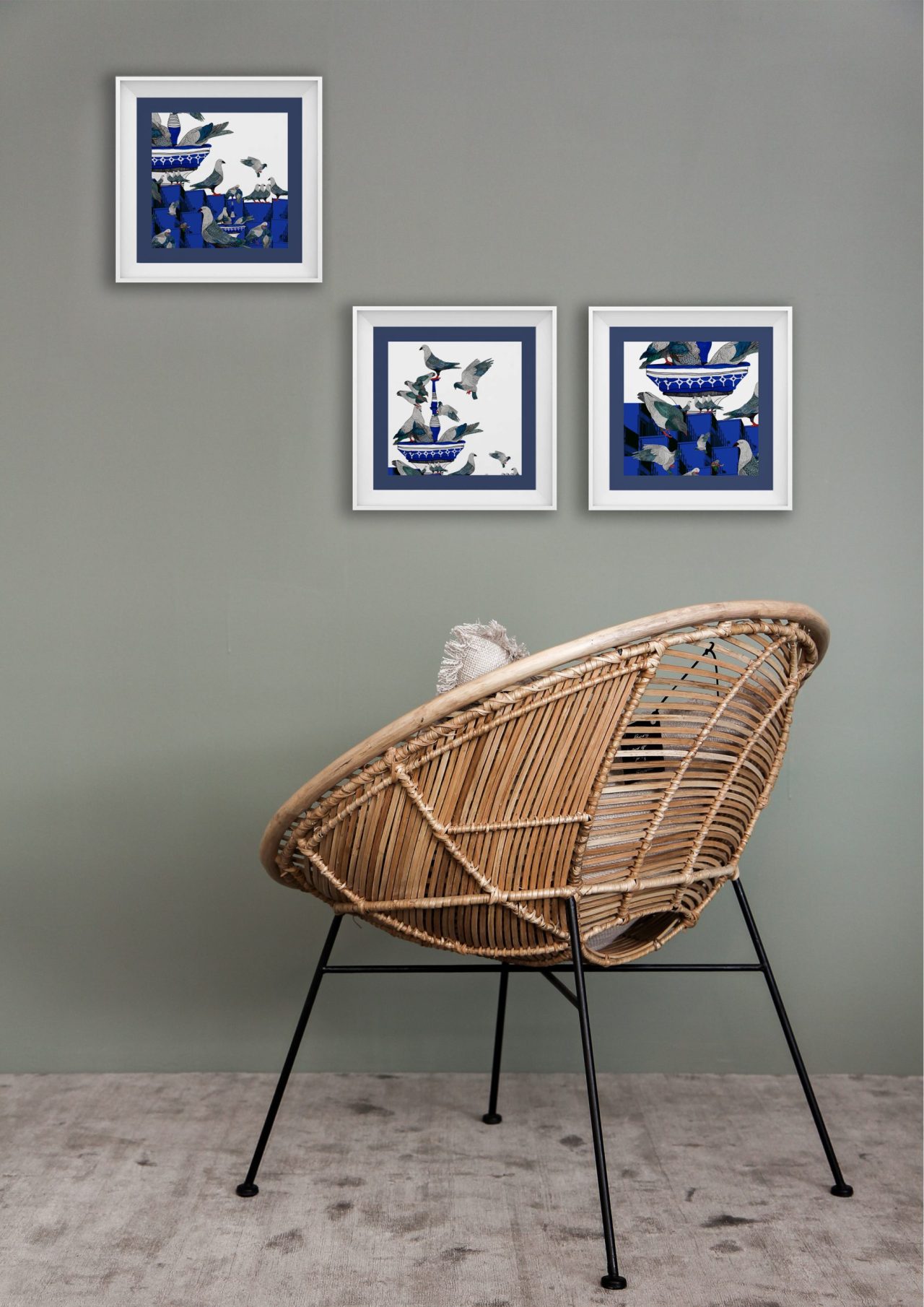 Pigeon House Wall Art Sets