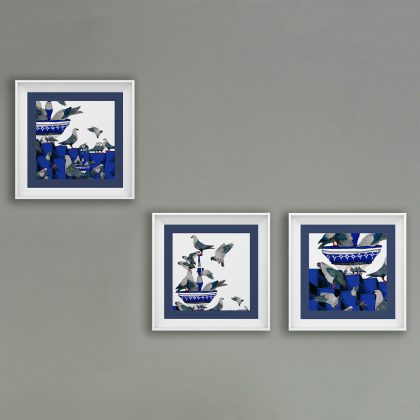 Pigeon House Wall Art Sets