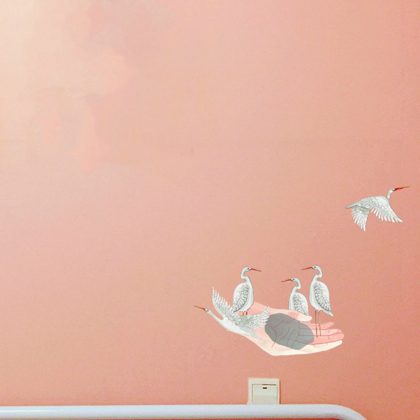 Palm Size Ponds Easy Wall Decals