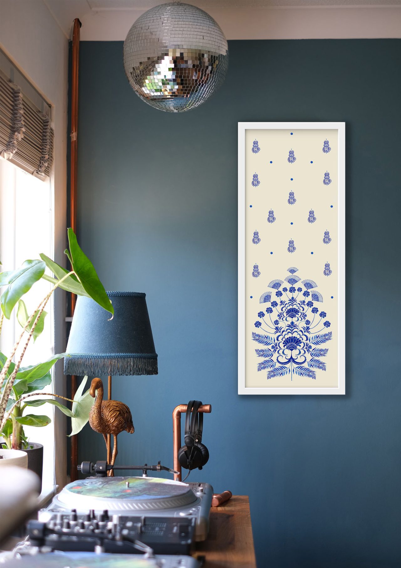 AS BLUE AS INDIGO