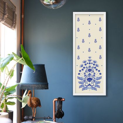 AS BLUE AS INDIGO