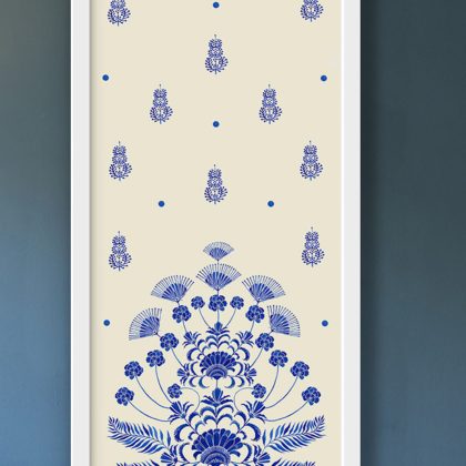 AS BLUE AS INDIGO