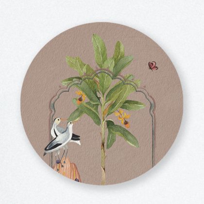 Early Bird Round Wall Art