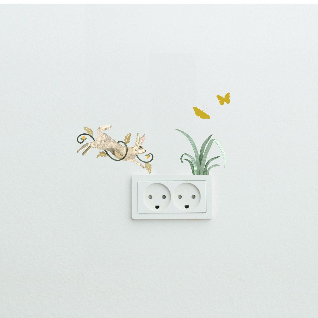 Hop scotch decal