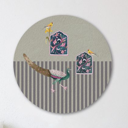 Layla Round Wall Art