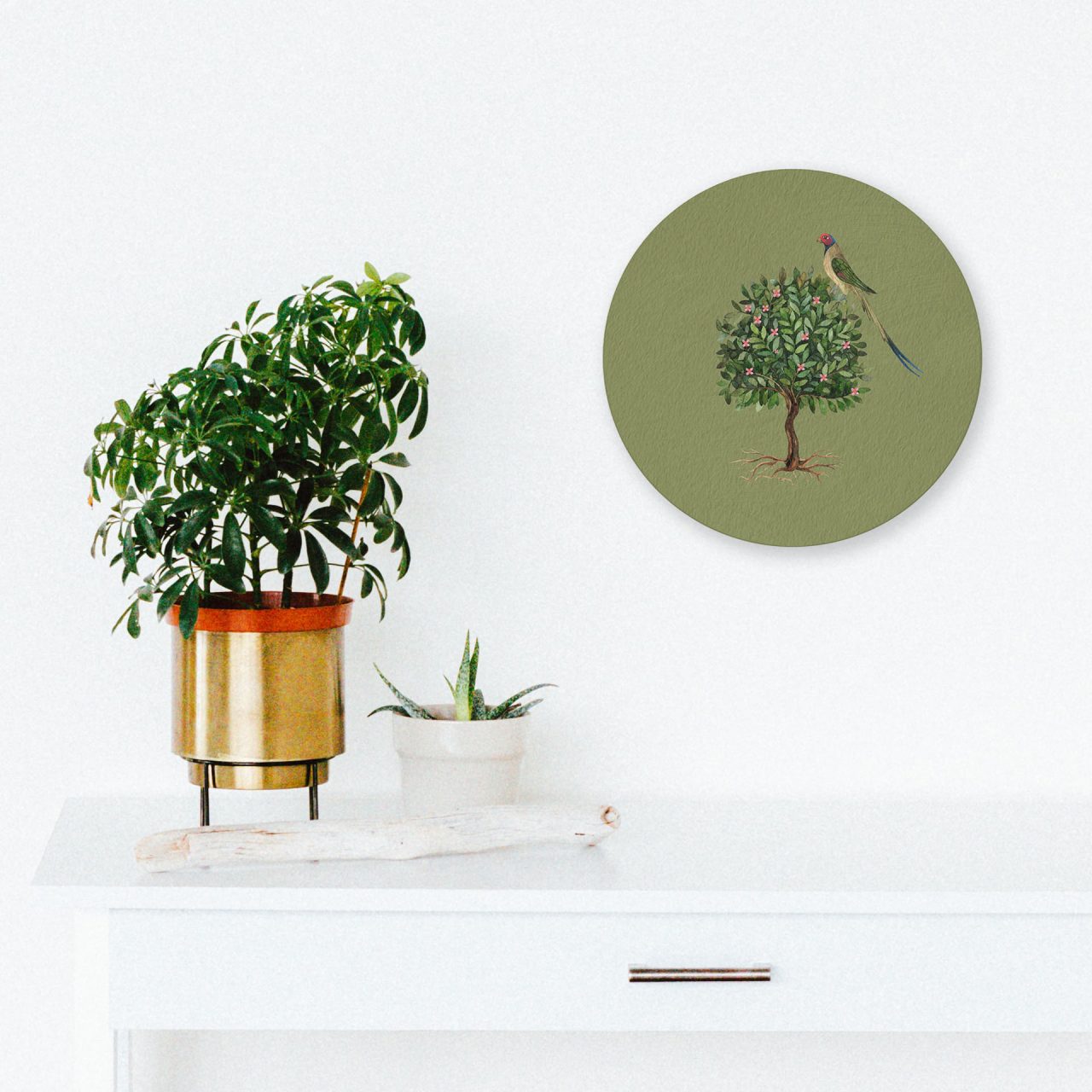 mithoo miya round wall art