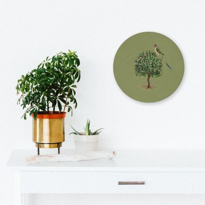 mithoo miya round wall art