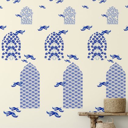 Arches in Indigo