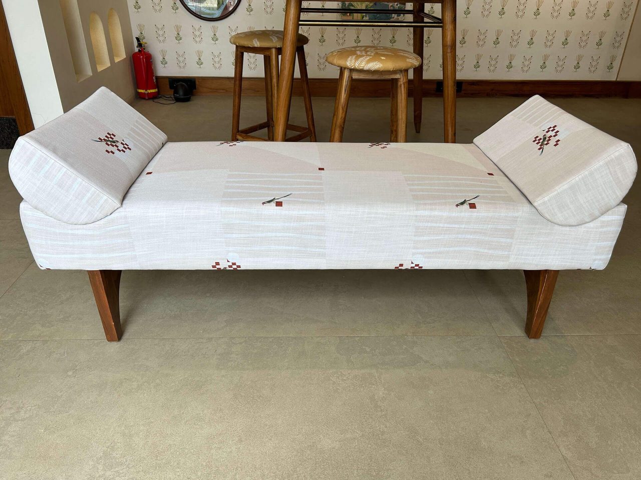 Cinnamon Ottoman