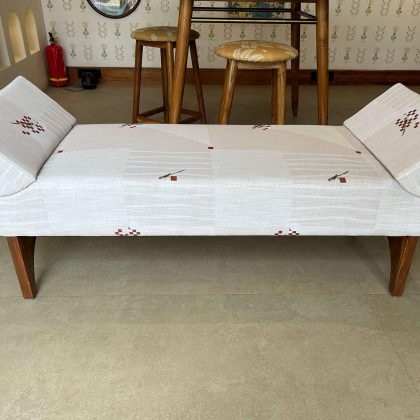 Cinnamon Ottoman